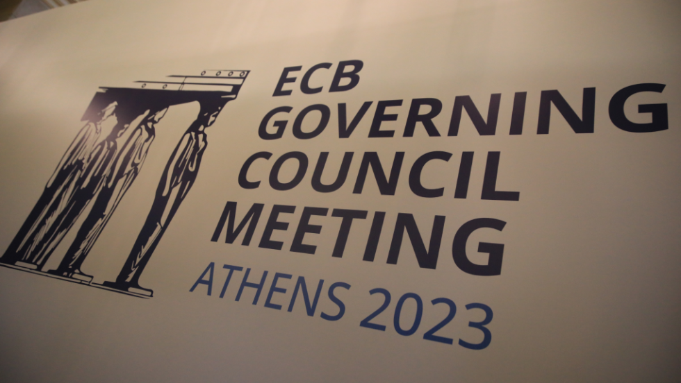 Η συνεδρίαση της ΕΚΤ στην ΤτΕ